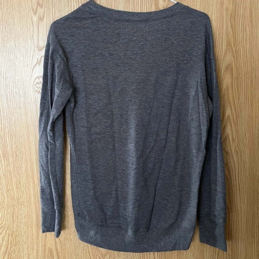 Gray ‘Moon Child’ Pullover Hi-Lo Sweatshirt - Picture 2 of 4